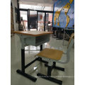 Modern Furniture Double Table Classroom Furniture School Desk and Chair